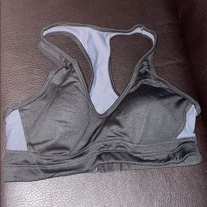 Victoria secret gray and black sports bra